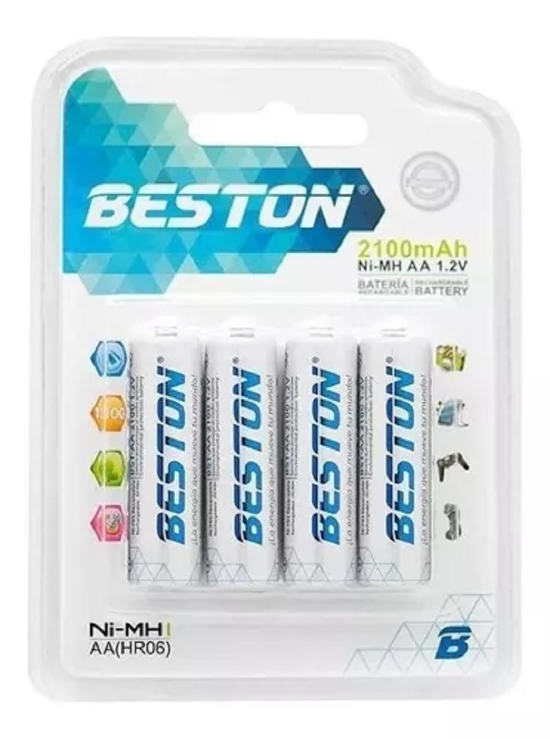 Bateria Recargable Aa 2100mah